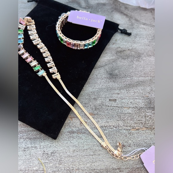 Rainbow Sunset Necklace & bracelet sets bella&jack - Picture 16 of 16